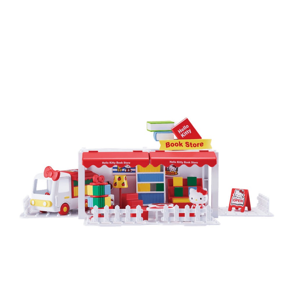 Hello Kitty Playset 40cm Creative Designer Series Libreria Hello Kitty