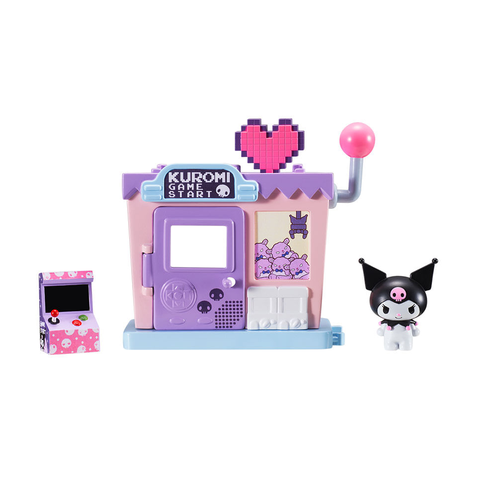 Hello Kitty Playset 17cm Streetscape Series Kuromi