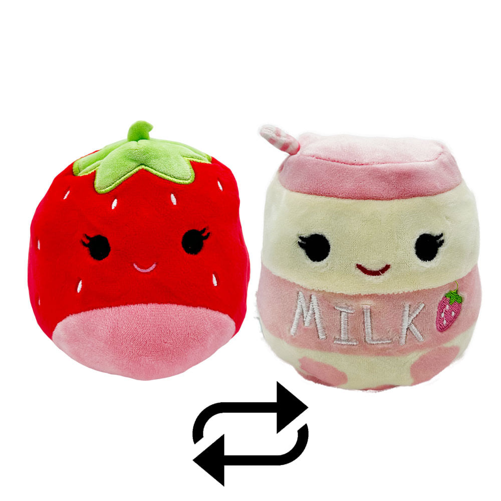 Squishmallows Peluches 13cm Flip A Mallows Scarlet Y Amelie