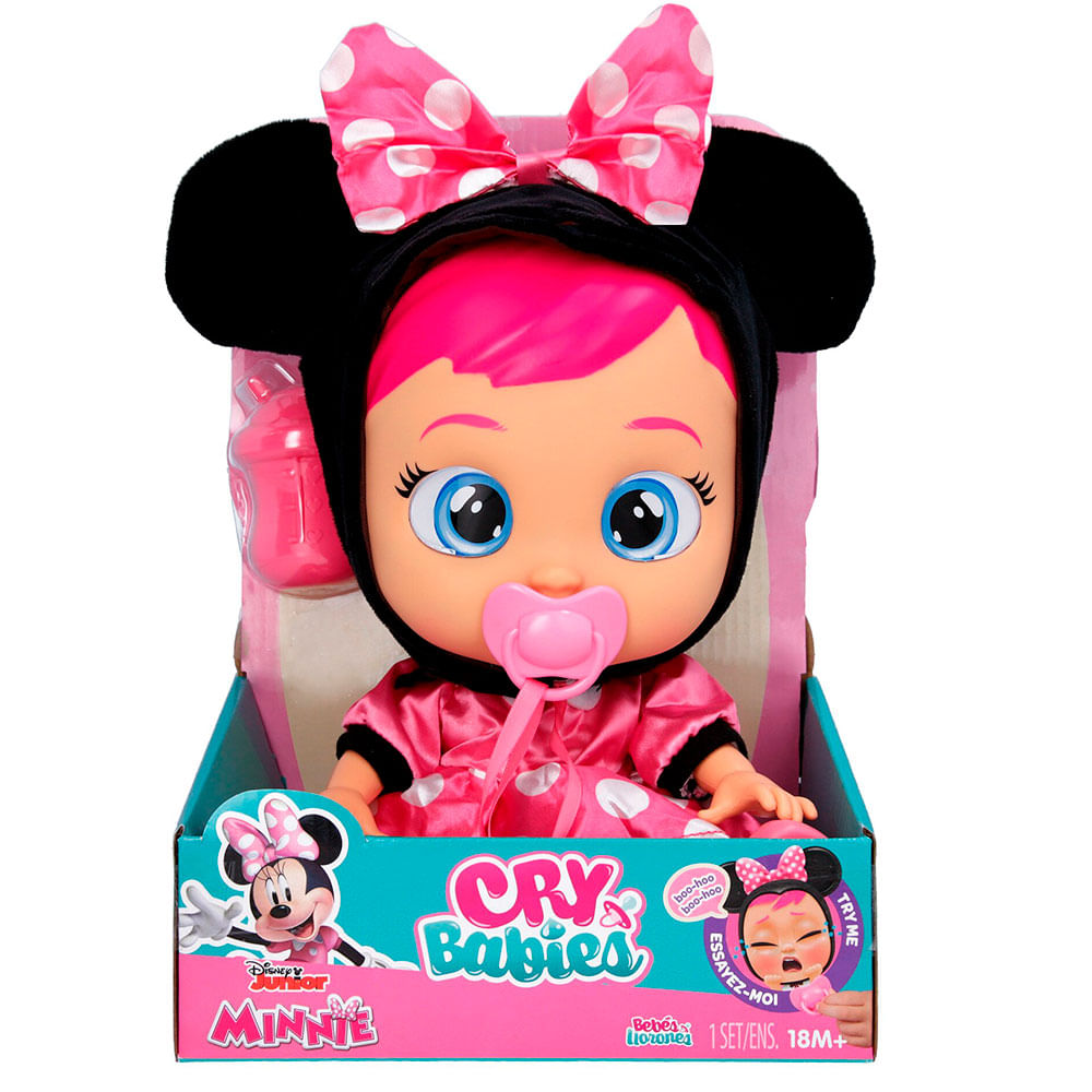 Cry Babies Muñeca 30cm Disney Minnie