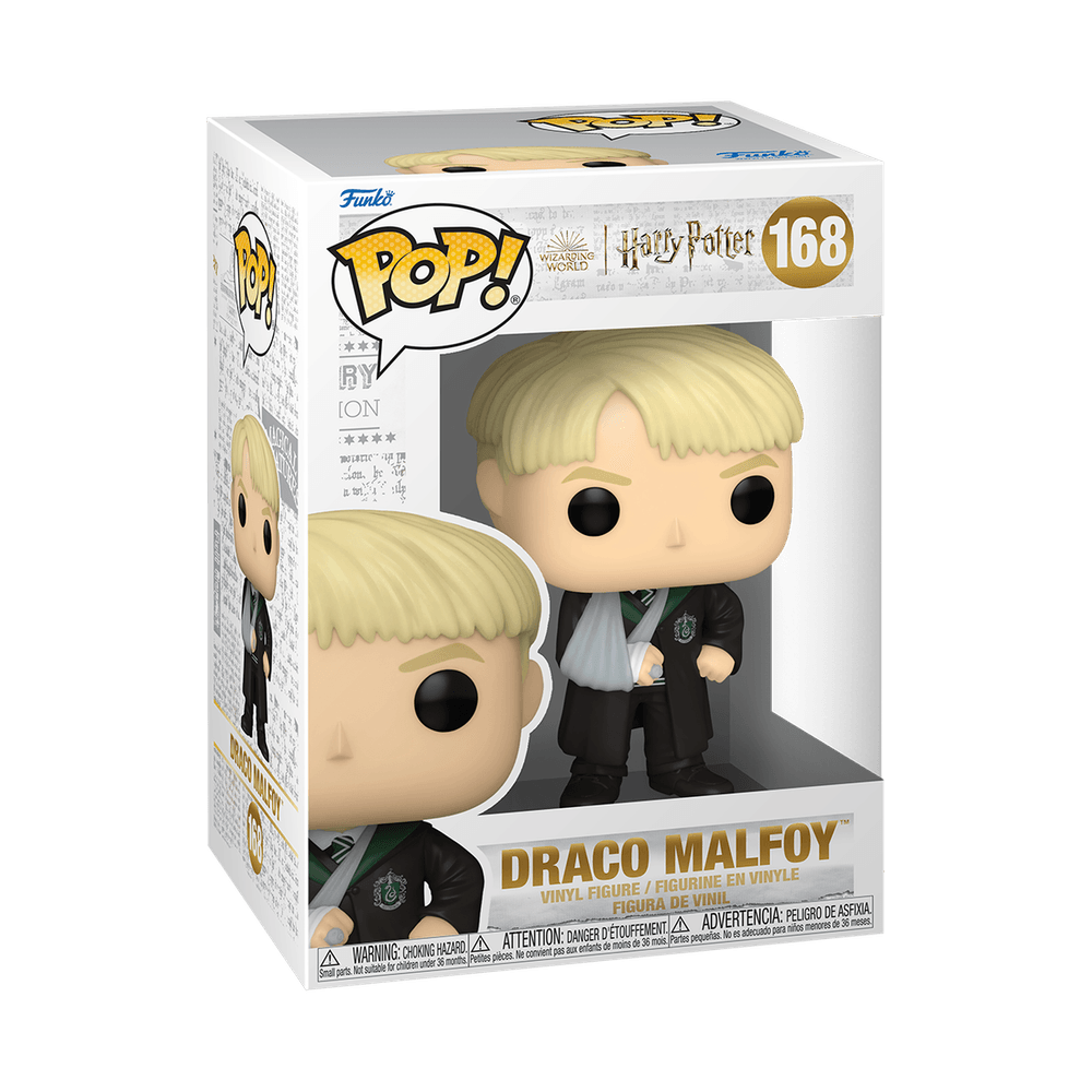 Funko Pop Figura 10 cm Movies: Harry Potter Draco Malfoy C/Brazo roto