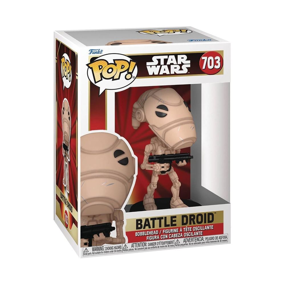 Funko Pop Figura 10 cm Star Wars Battle Droid