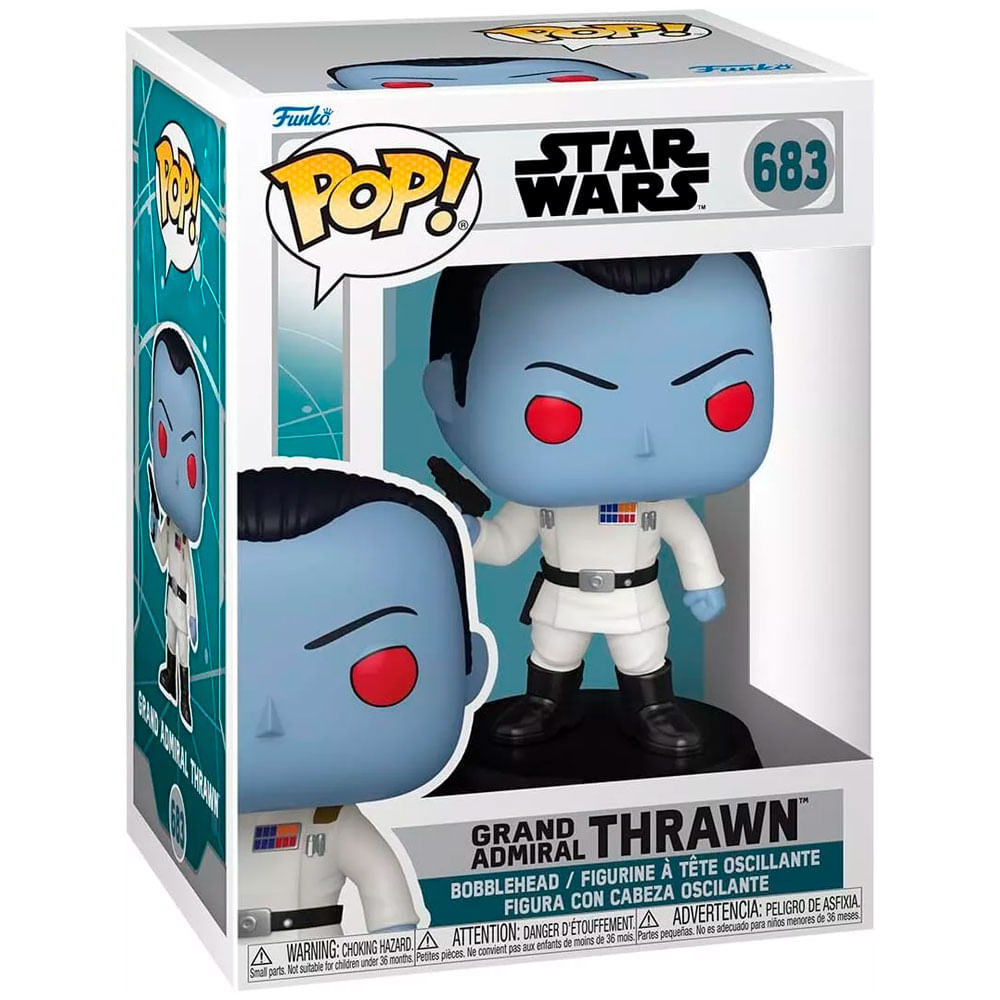 Funko Pop Figura 10 cm Vinyl: Star Wars Ashoka S2 Grand Admiral Thrawn Pop 1