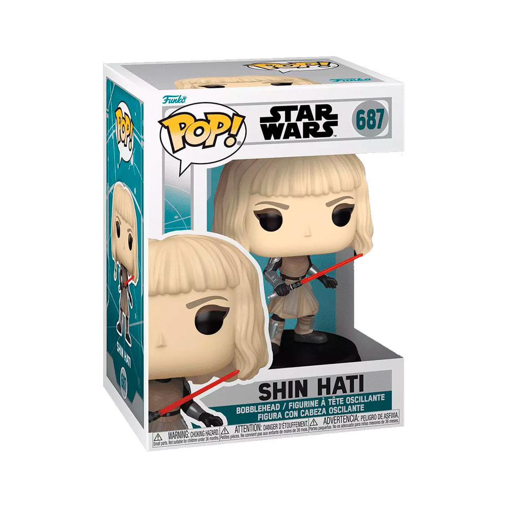 Funko Pop Figura 10 cm Vinyl: Star Wars Ashoka S2 Shin Hati Pop 5