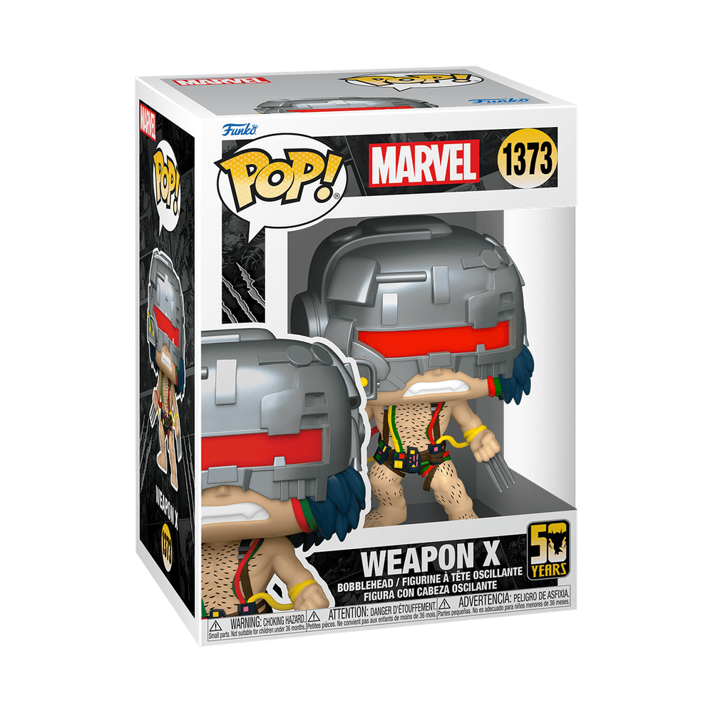 Funko Pop Figura 10 cm Marvel: Wolverine 50Th Ultimate Weapon X