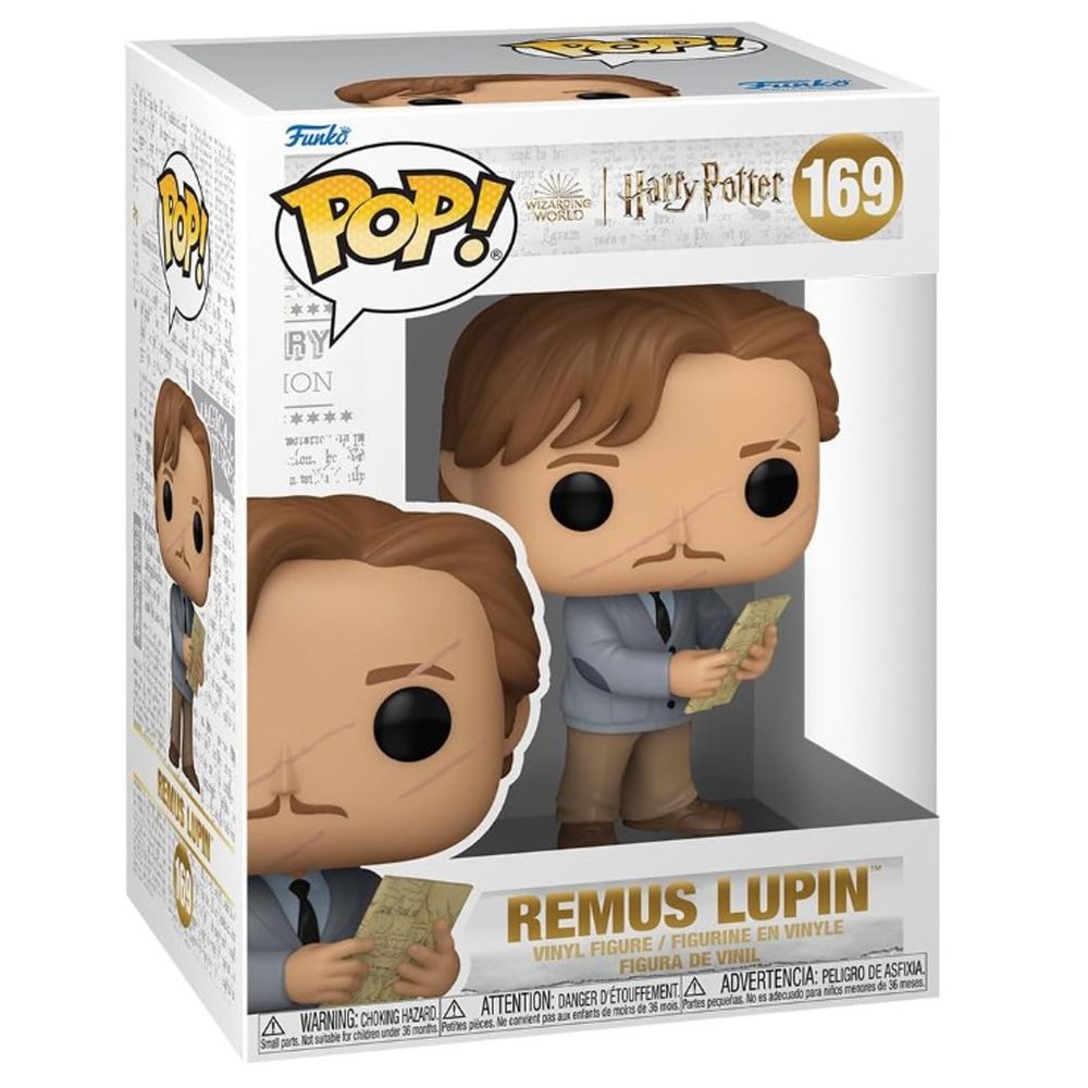 Funko Pop Figura 10 cm Movies: Harry Potter Remus Lupin C/Mapa