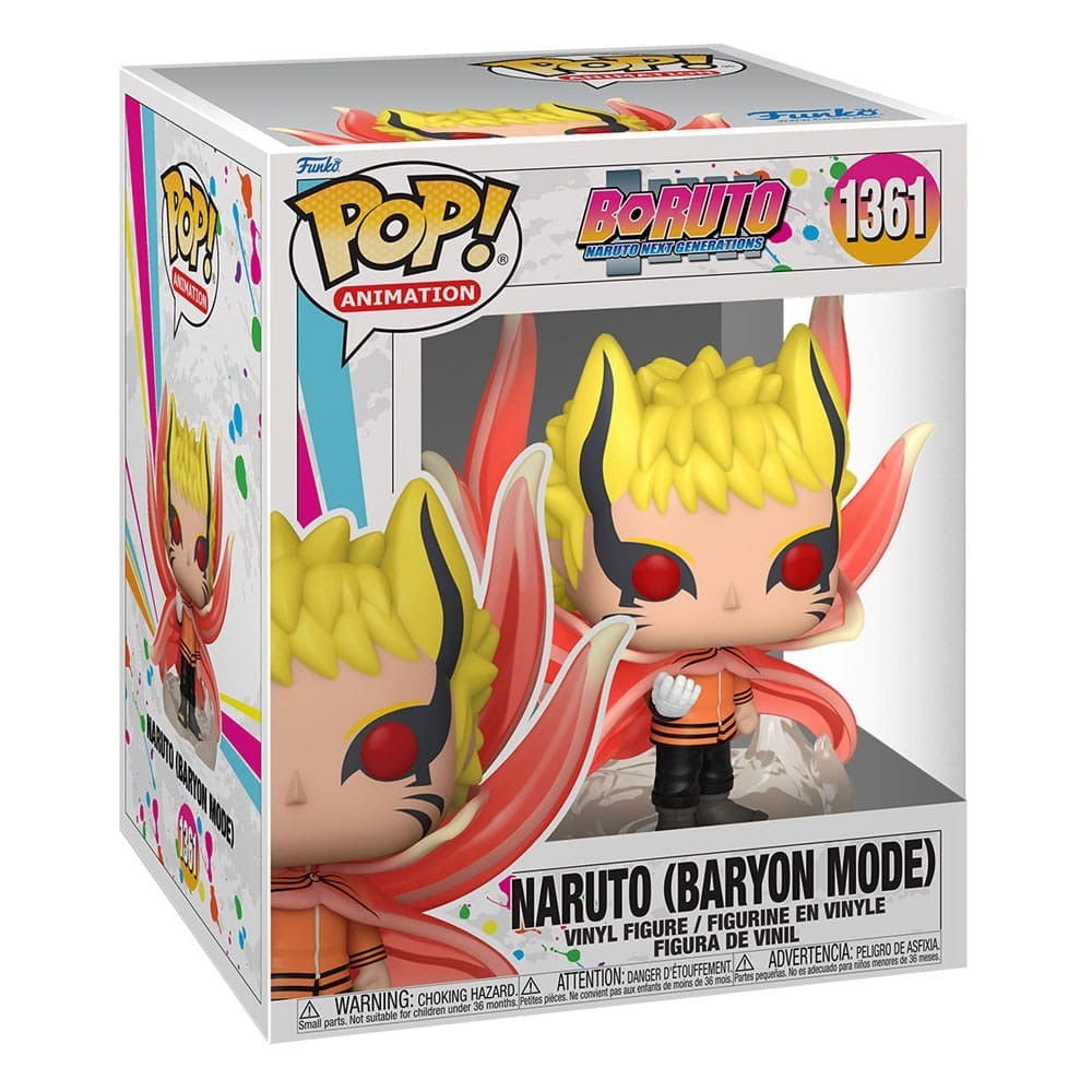 Funko Pop Figura 10cm Animation Naruto Naruto Baryon Mode