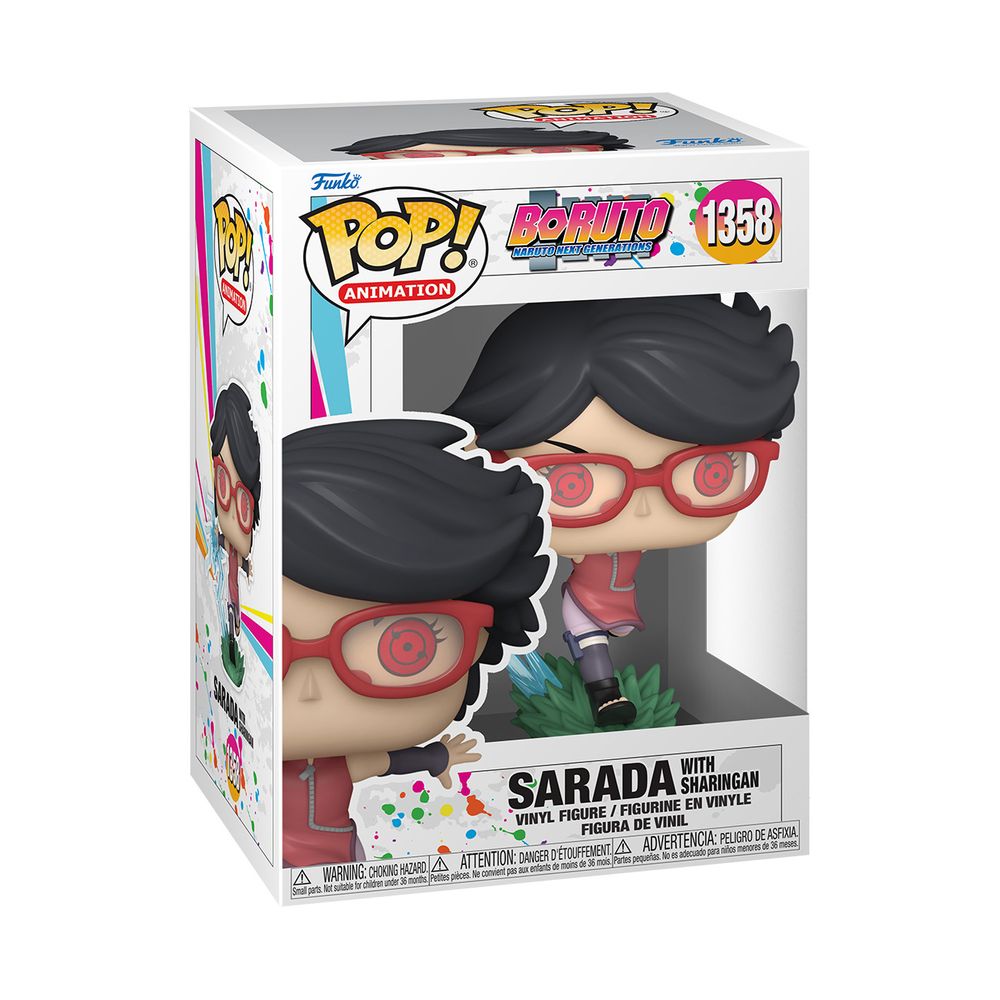 Funko Pop Figura 10cm Animation Naruto Sarada With Sharingan