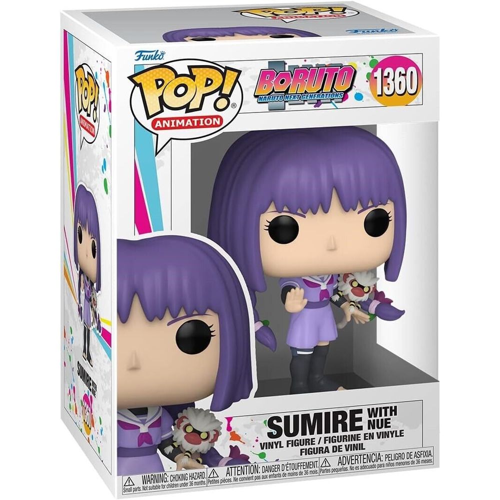 Funko Pop Figura 10cm Animation Naruto Sumire With Nue