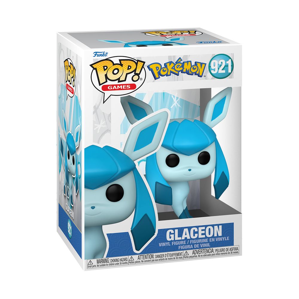 Funko Pop Figura 10cm Games Pokemon Glaceon