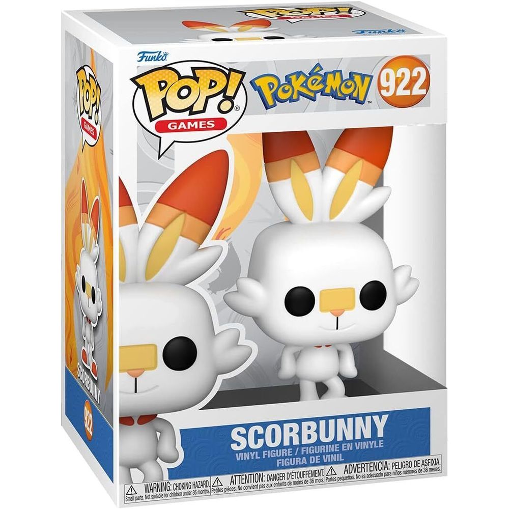 Funko Pop Figura 10cm Games Pokemon Scorbunny