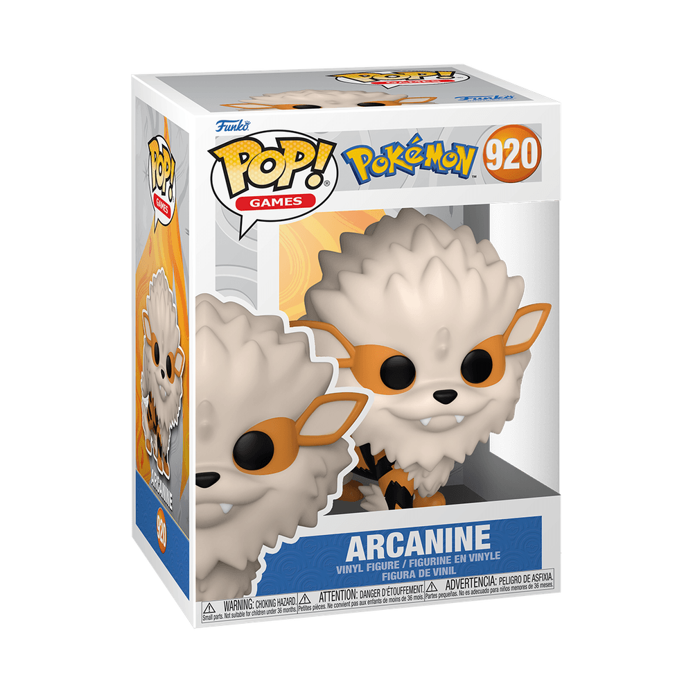 Funko Pop Figura 10cm Games Pokemon Arcanine