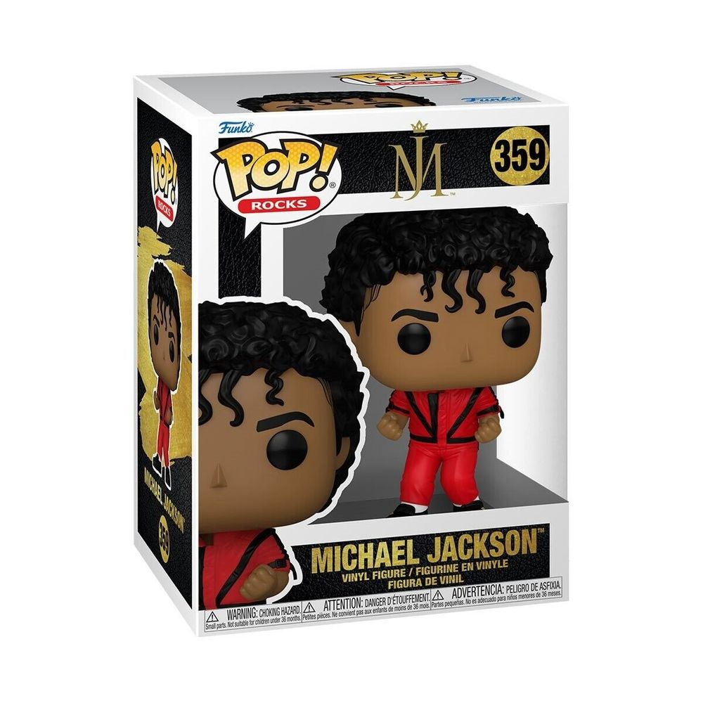 Funko Pop Figura 10cm Rocks Mj Michael Jackson Version Thriller