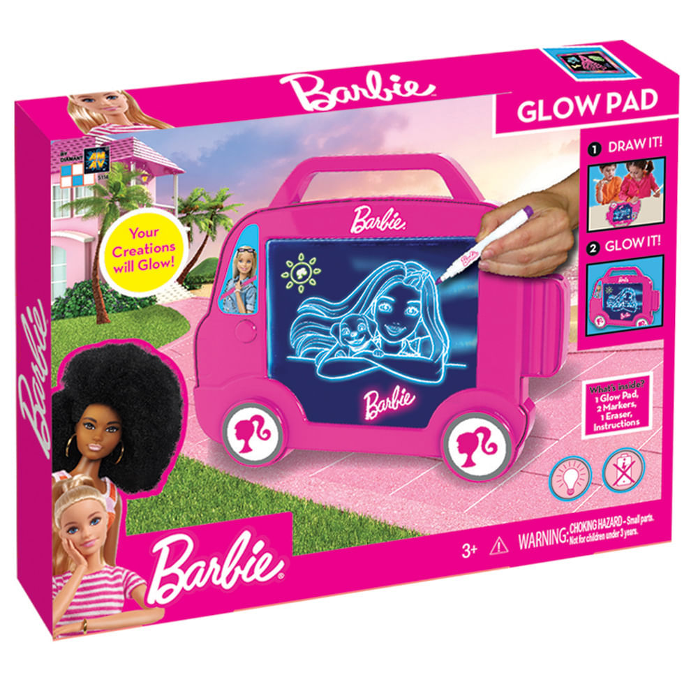 Pizarra Barbie Glow Pad