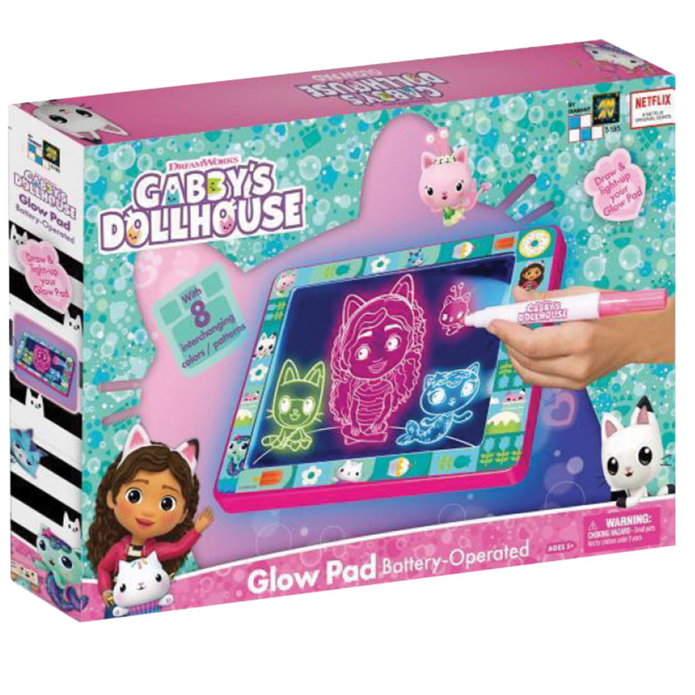 Pizarra Gabbys Dollhouse Glow Pad