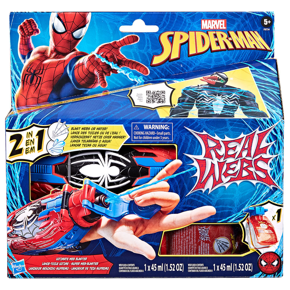 Hasbro Spider-Man Role Play Lanzador Arácnido Supremo