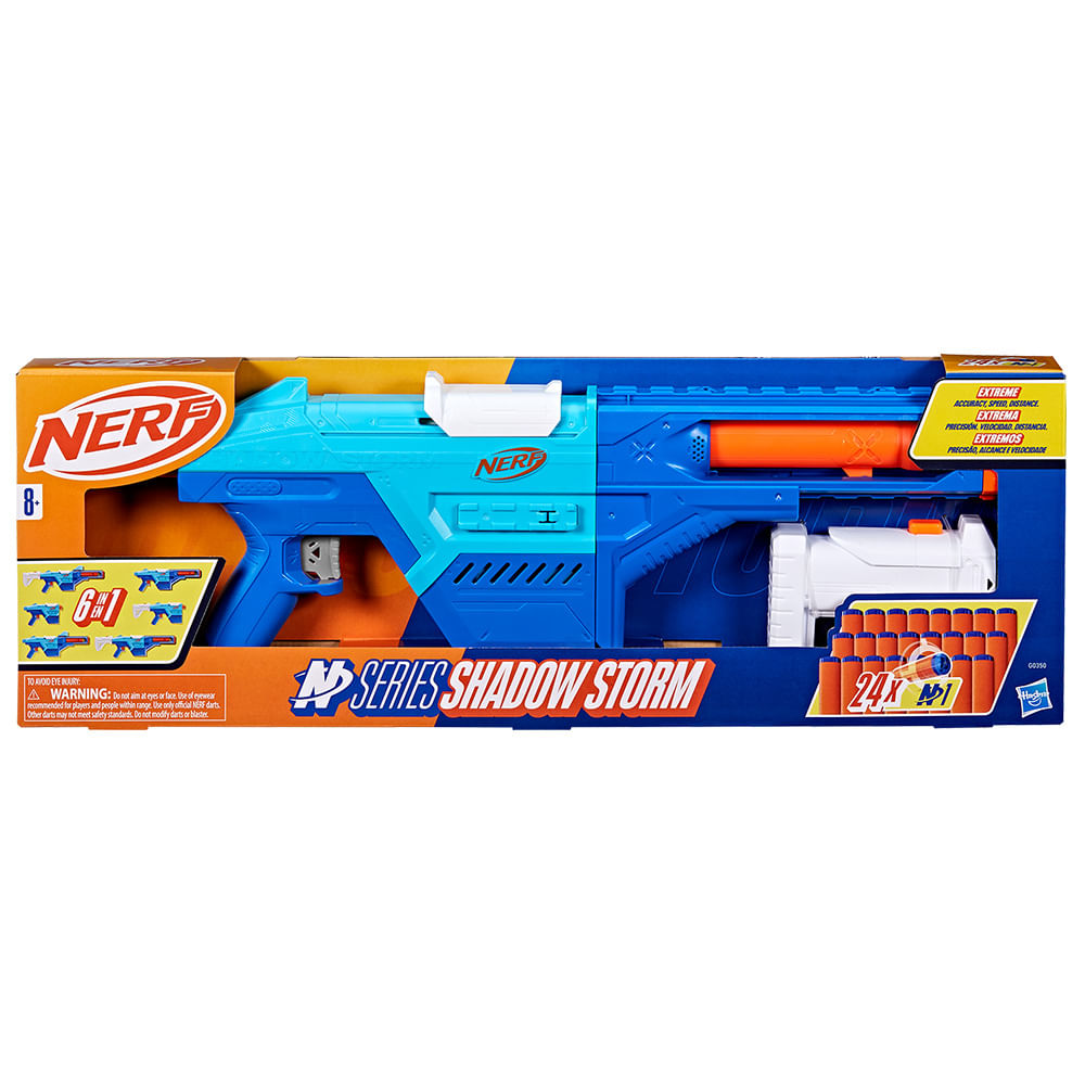 Hasbro Nerf Pistola de Dardos N Series Shadow Storm