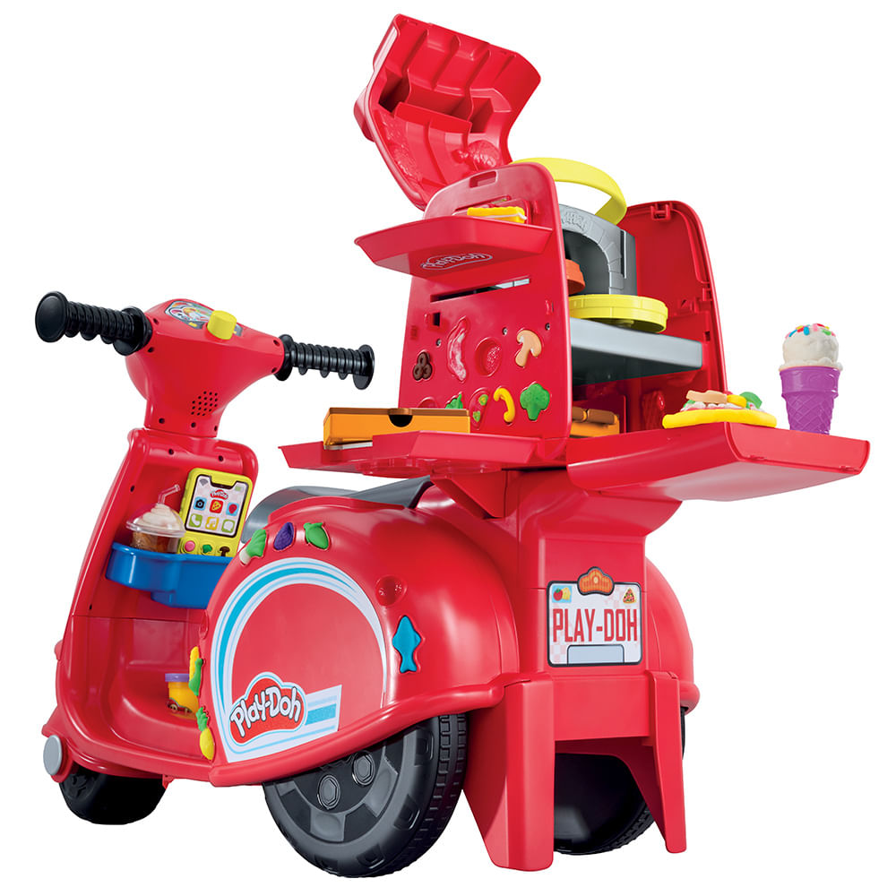 Hasbro Play-Doh Juego Moto Delivery de Pizzas