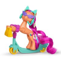 Hasbro My Little Pony Diversion En Patineta Rolling Scooter Rosa