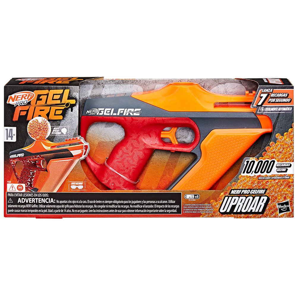 Hasbro Nerf Lanzadora Pro Series Gel Fire Uproar Automatica