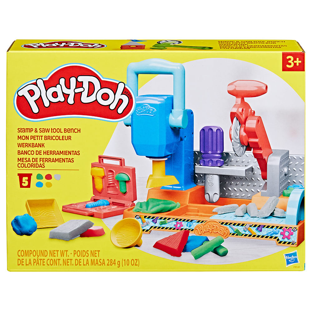 Hasbro Play-Doh Juego Banco de Herramientas