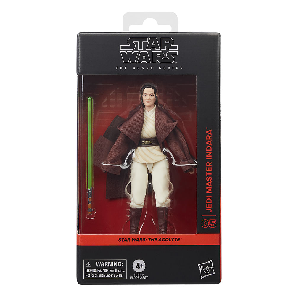 Hasbro Star Wars Figura 15cm Articulado The Black Series Jedi Master Indara