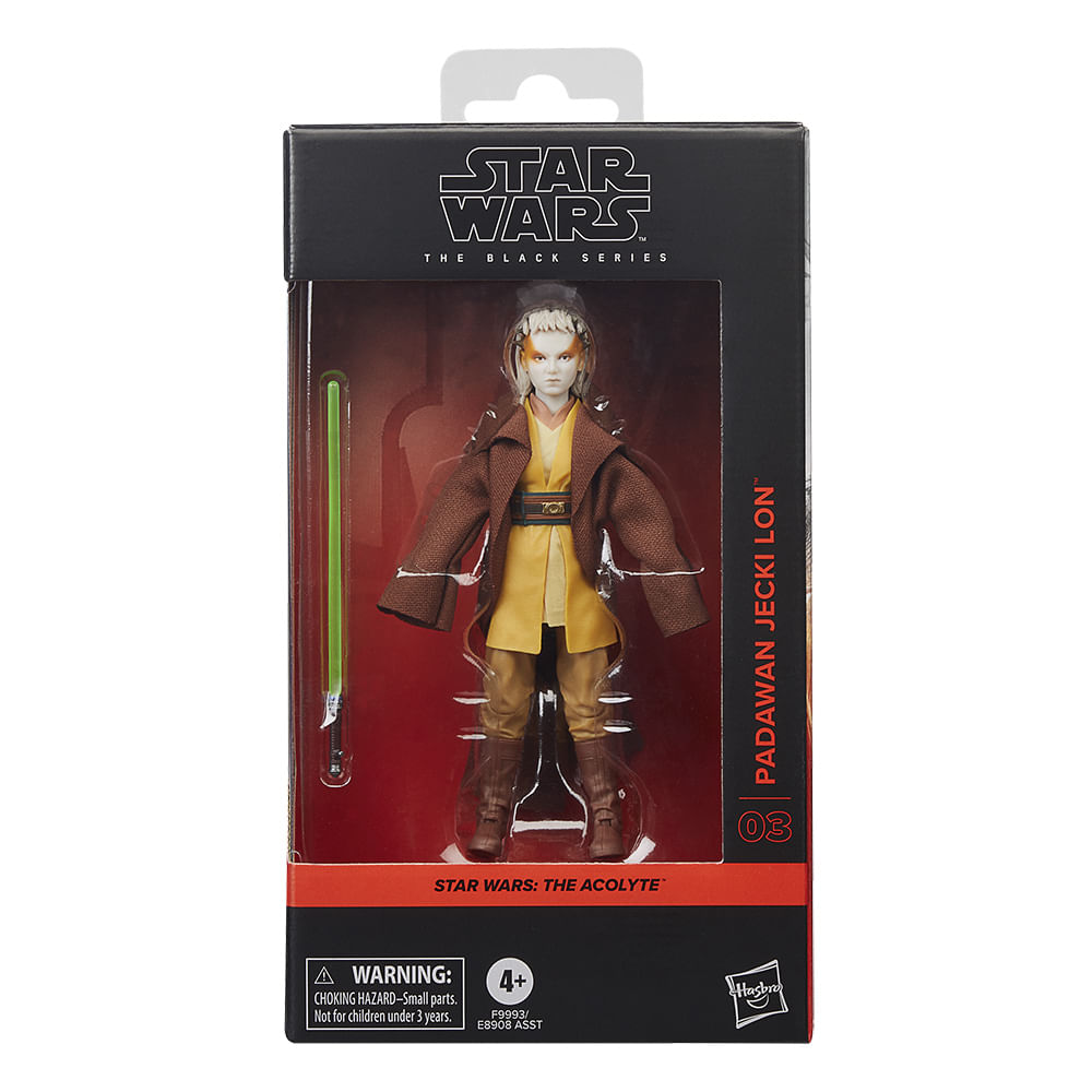 Hasbro Star Wars Figura 15cm Articulado The Black Series Padawan Jecki Lon