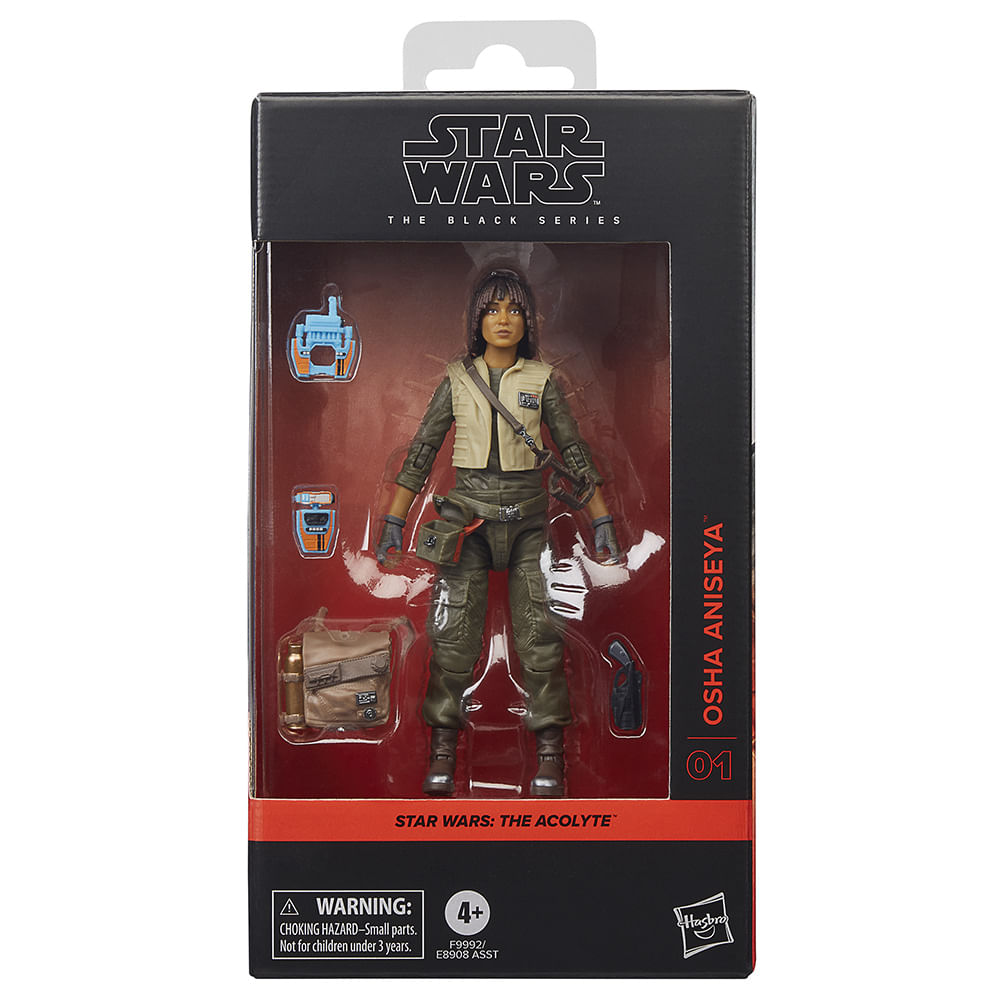 Hasbro Star Wars Figura 15cm Articulado The Black Series Osha Aniseya