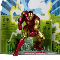 Mc Farlane Marvel Figura 18cm Articulado Iron Man The Invincible Iron Man 126