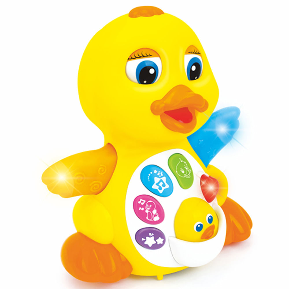 Hola Baby Playset Pato Bailarin Con Luces Y Musica