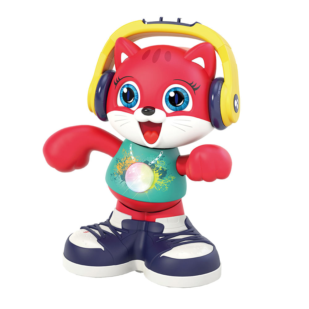 Hola Baby Playset Gato Bailando Con Luces y Musica