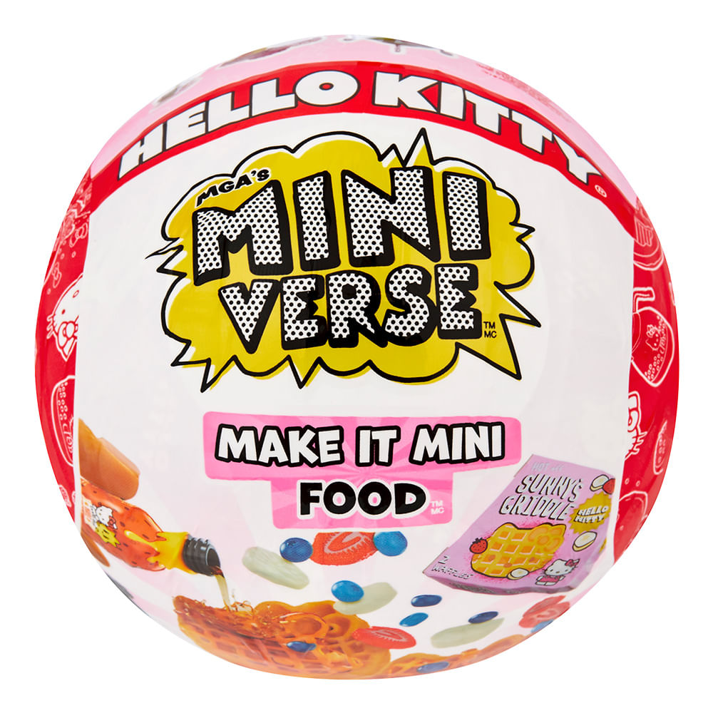 MGA Mini verse 08cm Make It Mini Food Hello Kitty