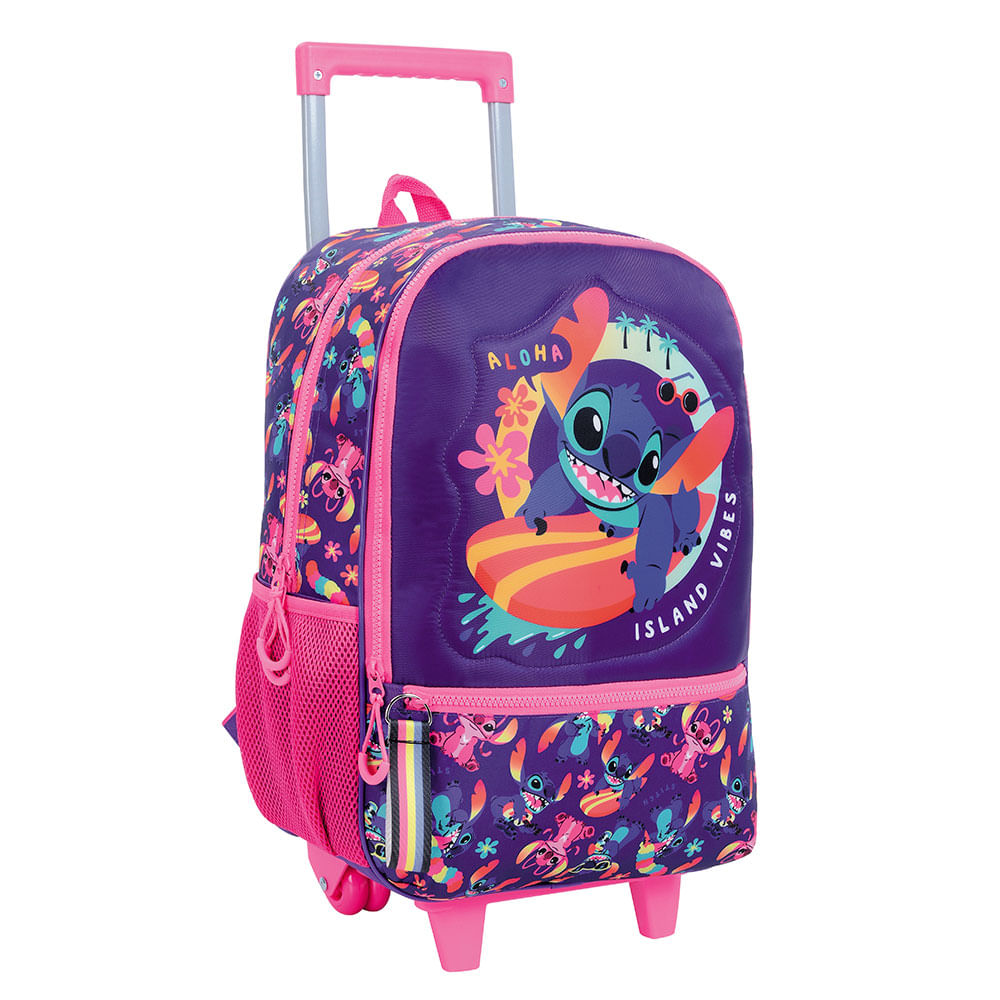 Stitch Mochila 17 Carro