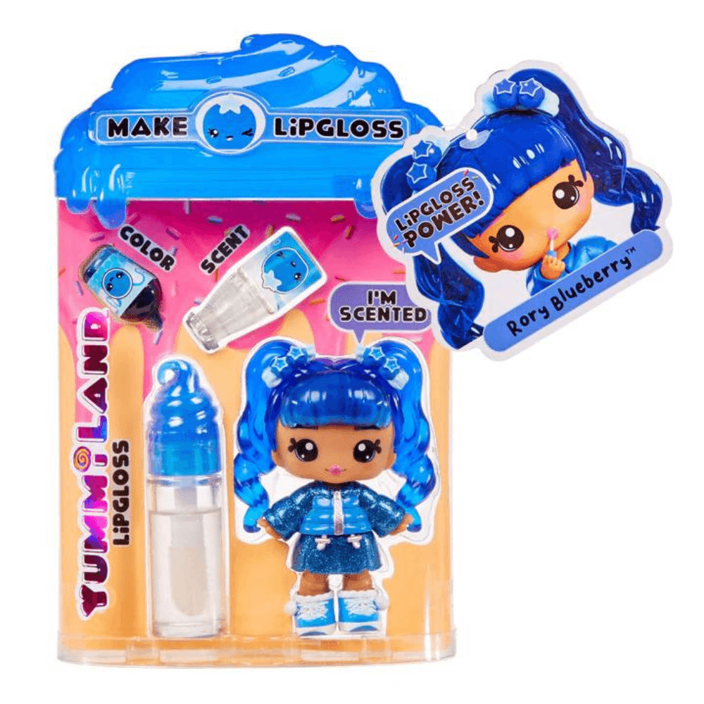 Yummiland Muñeca 10cm Lipgloss Rory Blueberry