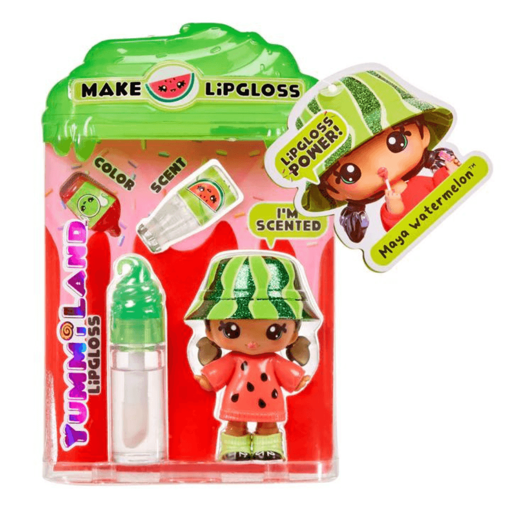 Yummiland Muñeca 10cm Lipgloss Maya Watermelon