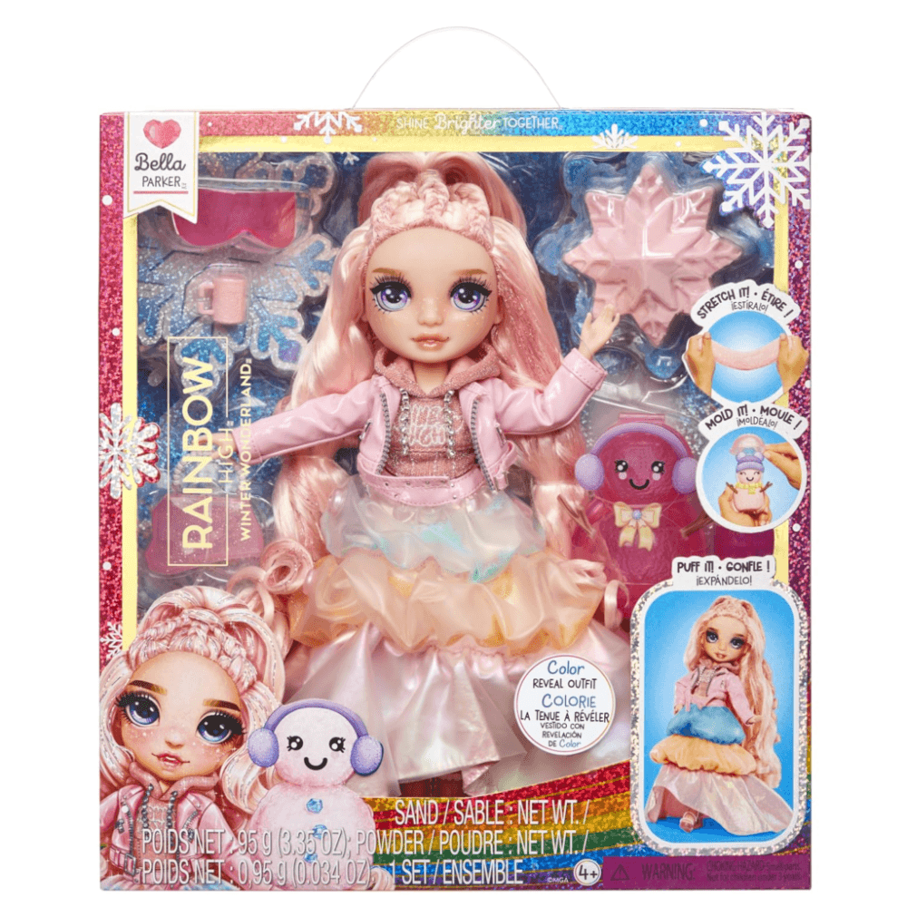 Rainbow High Muñeca 27cm Fashion Doll Winter Wonderland Bella/Skyler