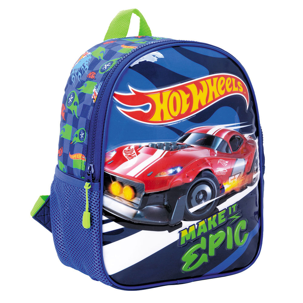 Hot Wheels Mochila 12 Espalda Epic LIne