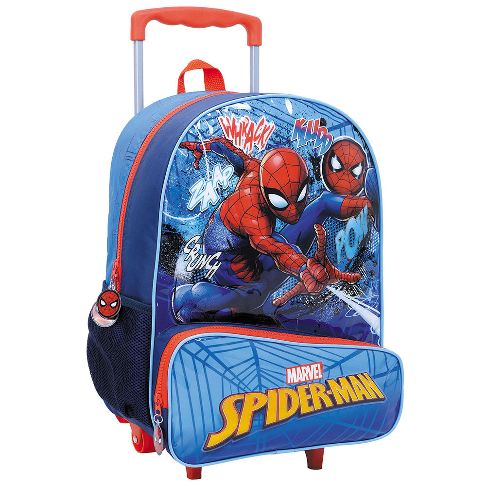 Spiderman Mochila 16 Carro Spider Line