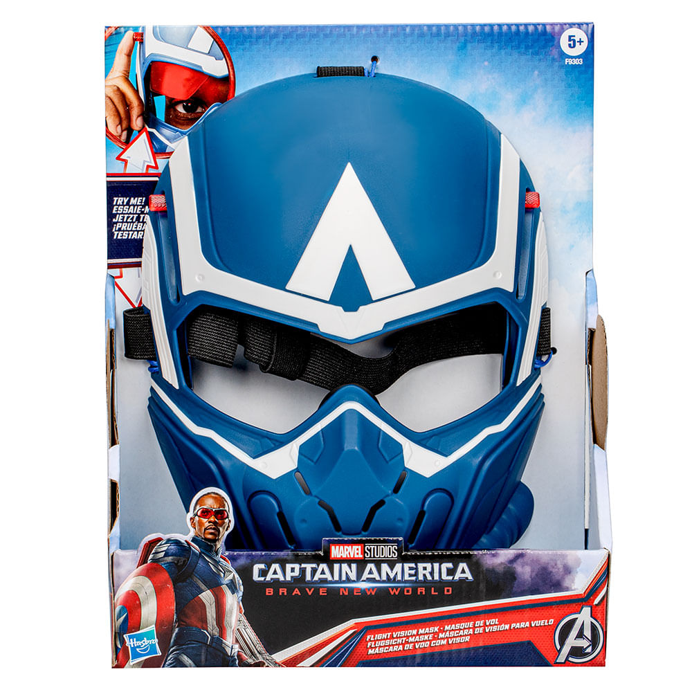 Helmet Casco Con Visión Marvel Capitán América El Casco Del Capitá