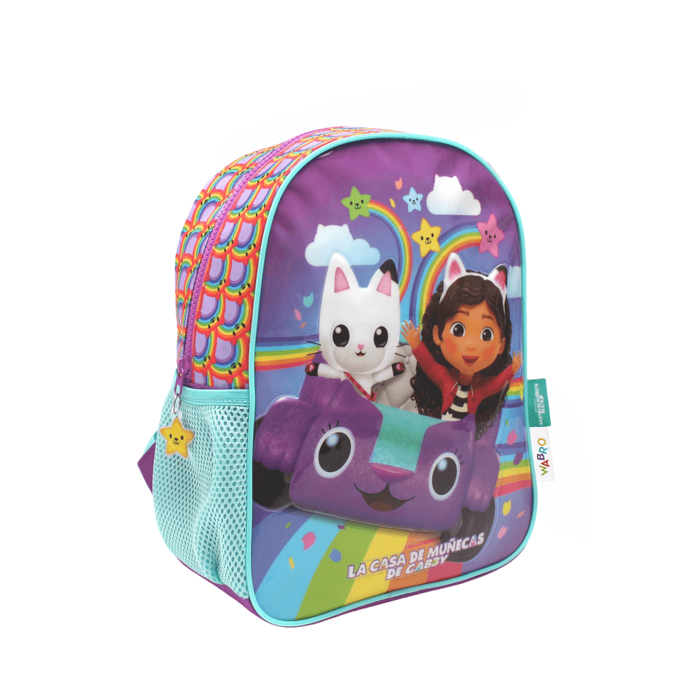 Gabby Dollhouse Mochila 12 Espalda Arco Iris