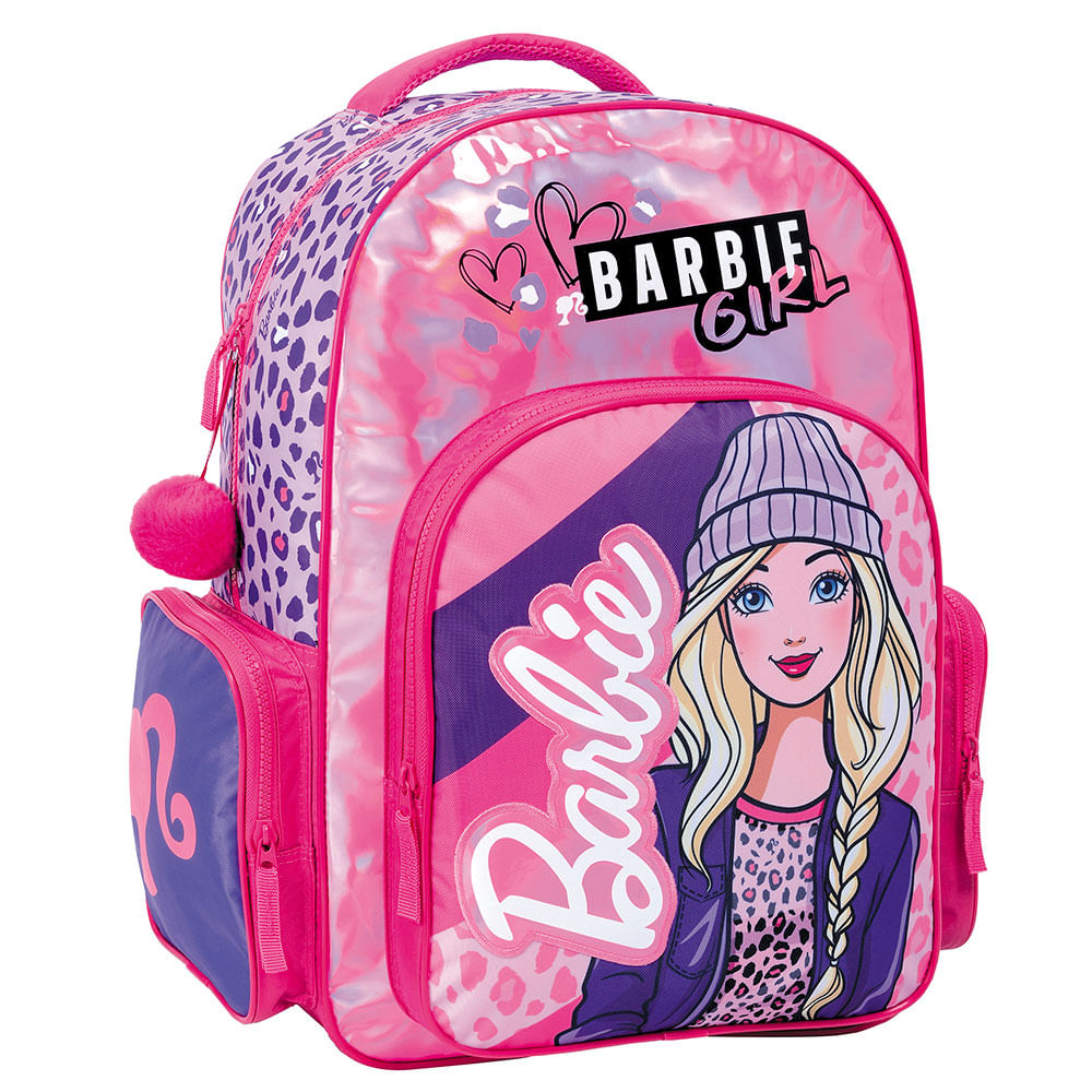 Barbie Mochila 17 Espalda Animal Print