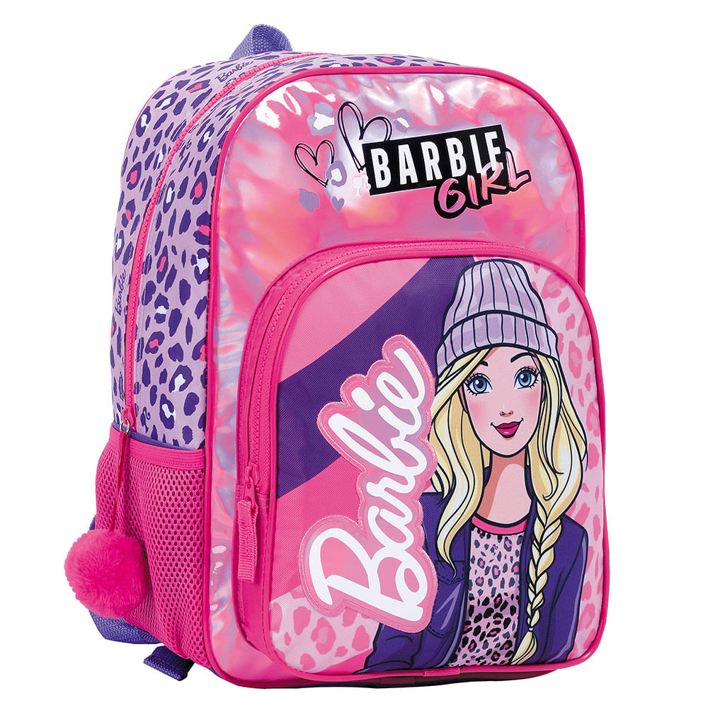 Barbie Mochila 14 Espalda Animal Print