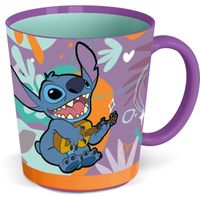 Taza Stor Drop Safe Pp 410 Ml Stitch Aloha