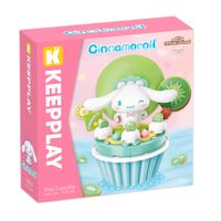 Hello Kitty Figura 18cm Cupcake de Kiwi Cinnamoroll