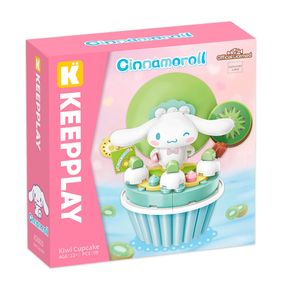 Hello Kitty Figura 18cm Cupcake de Kiwi Cinnamoroll