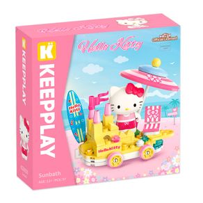 Hello Kitty Carrito De Verano 18cm Hello Kitty Baño de Sol