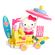 Hello Kitty Carrito De Verano 18cm Hello Kitty Baño de Sol