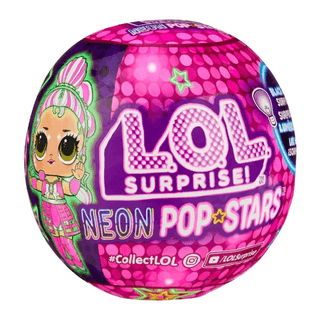 Muñeca Lol Surprise 09cm Neon Pop Stars Sorpresa