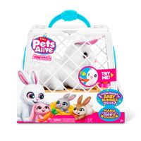 Pets Alive Jaula de Conejo Interactio 22cm Mama Bunny Sorpresa