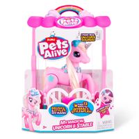 Pets Alive Establo Con Unicornio Interactivo 25cm
